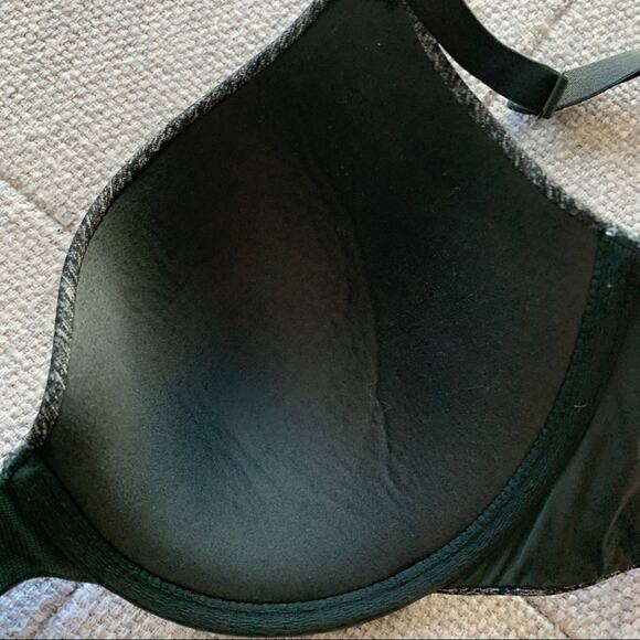 Victoria's Secret VS Uplift Semi Demi Bra Heather Gray 32DD - Picture 7 of 7